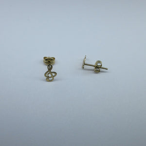 9ct Yellow Gold Stud Earrings