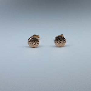 9ct Rose Gold Stud Earrings