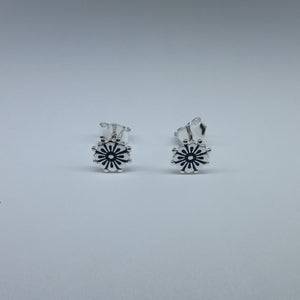 Silver Stud Fancy Earrings