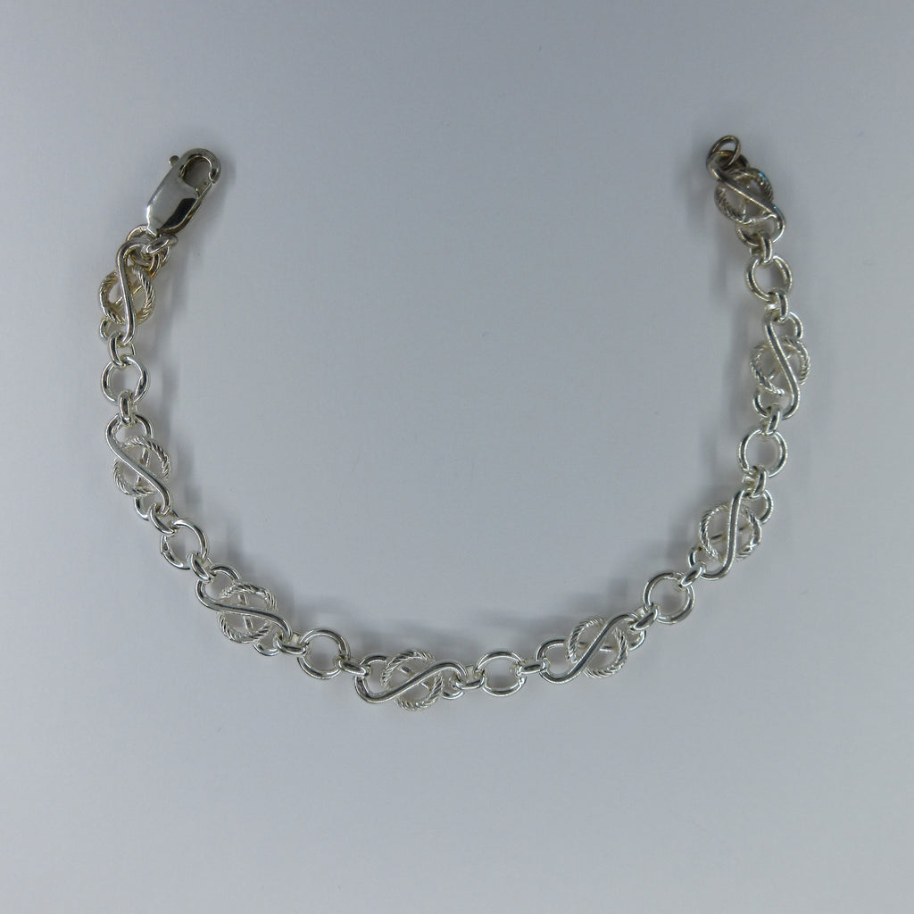 Ladies Silver Celtic Bracelet