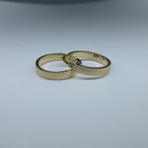 9ct Yellow Gold 17mm Hoop Earrings